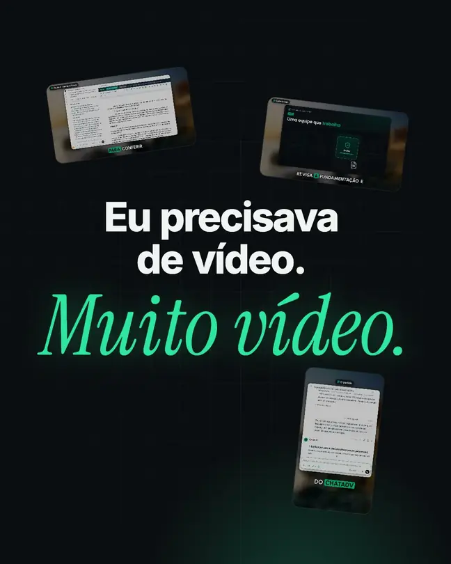 Capa do vídeo do Claquete.ai